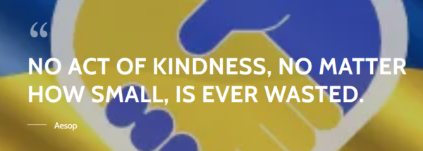 Write a short message to a wounded soldier in Ukraine