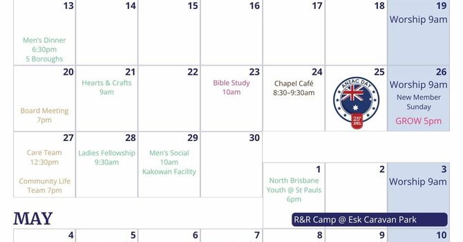 Community Calendar