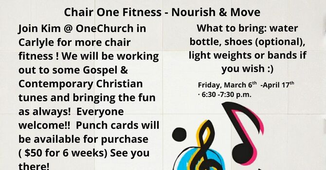 Chair One Fitness - Nourish and Move