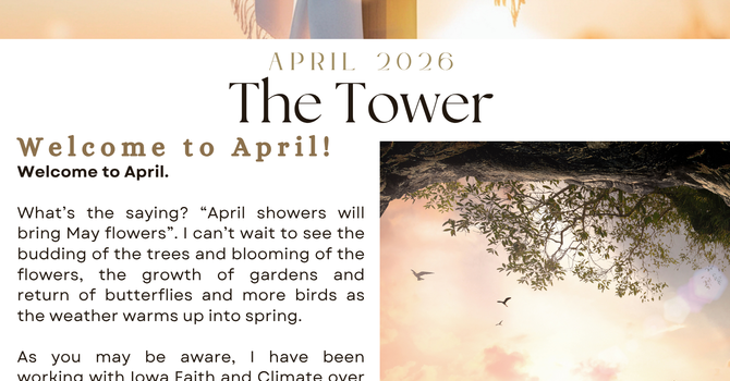 April 2026 Tower Newsletter image