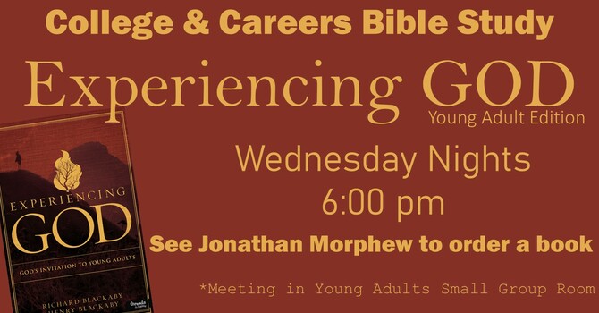 College and Careers Wednesday Night Study