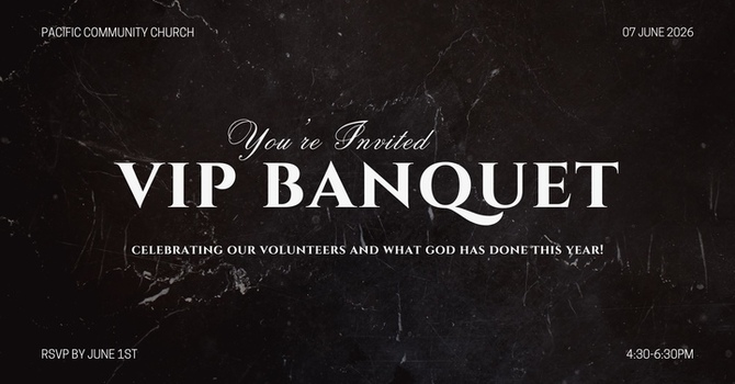 VIP Volunteer Banquet 2026