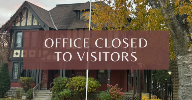 Office Closed to Visitors image