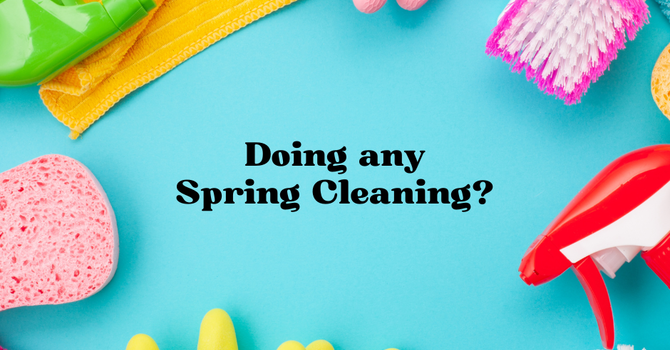 Save items for our rummage sale!