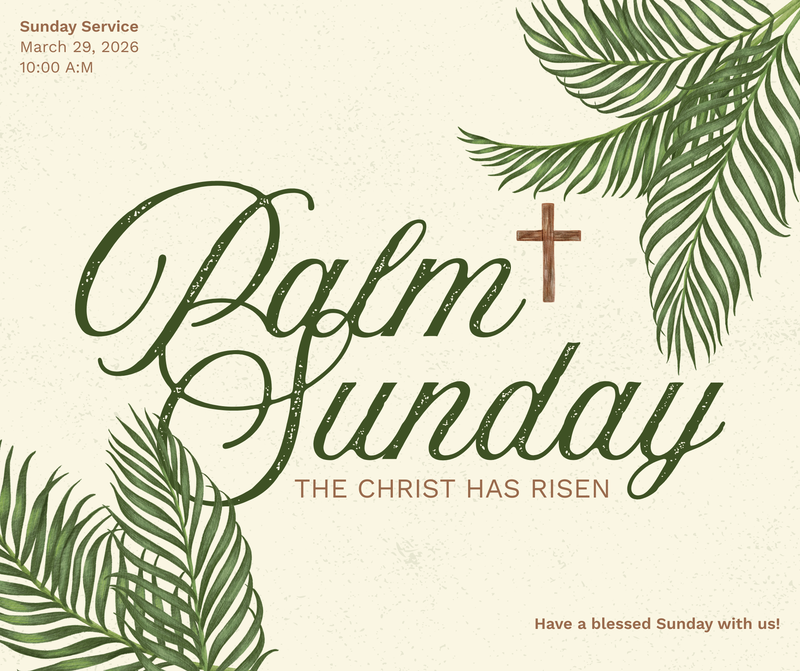 Palm Sunday 
