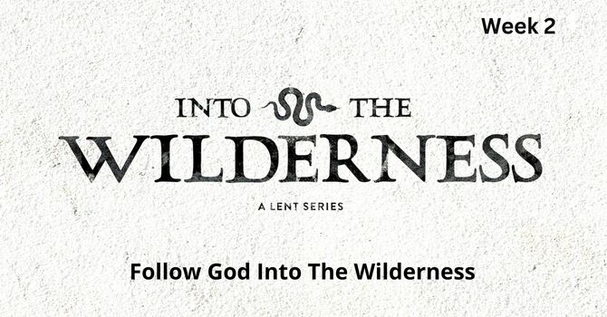 Follow God Into The Wilderness