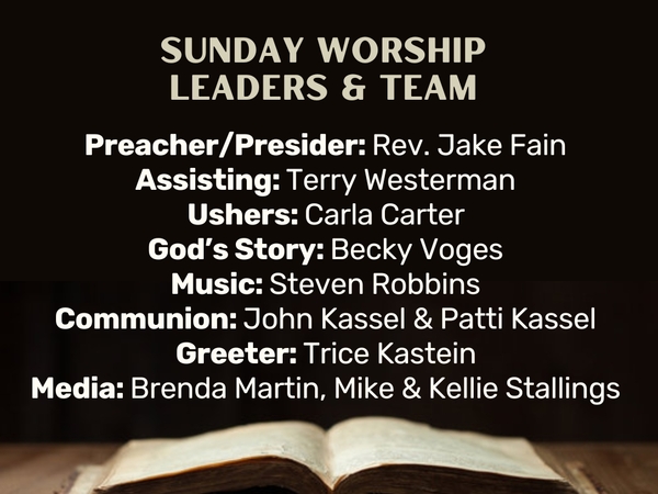 Leading us in Worship