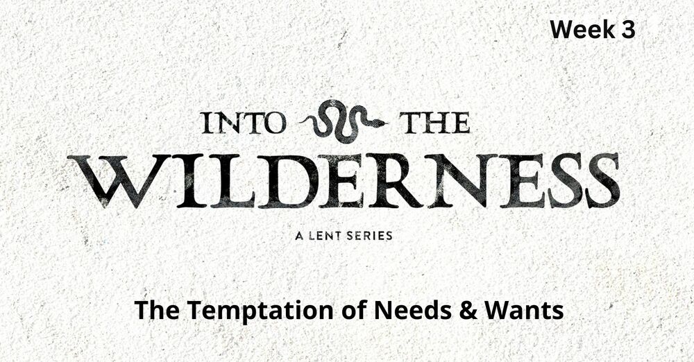 The Temptation of Needs & Wants