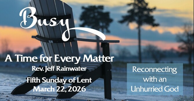 A Time for Every Matter