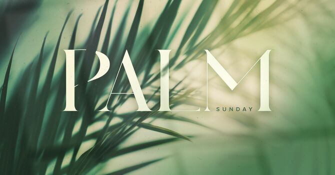 Palm Sunday - Arrival of The King image