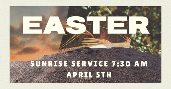 Easter Sunrise Service image