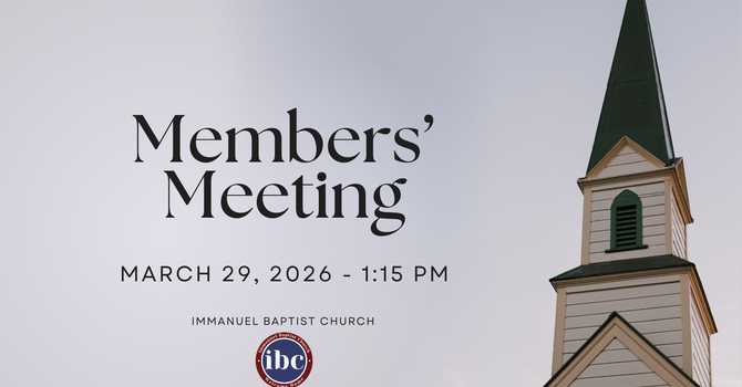 IBC Members Meeting