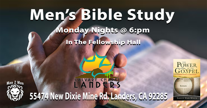 Man 2 Man Men's Bible Study