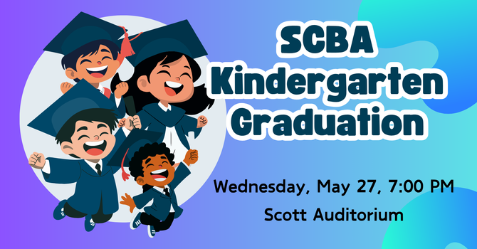 SCBA 2026 Kindergarten Graduation