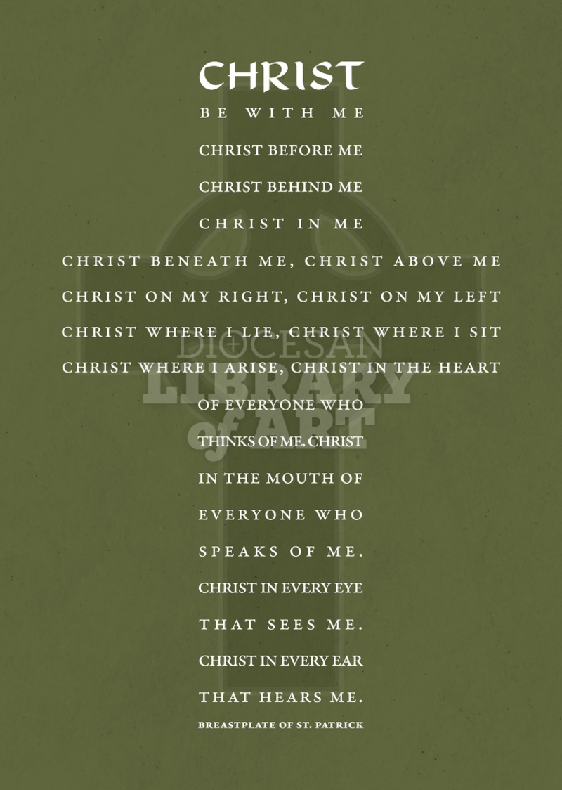 St. Patrick's Breastplate Prayer