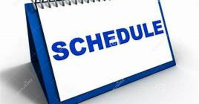 Christian Ministers Schedule