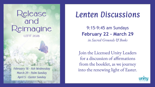March 29 - Lent Booklet Discussion 9:15 am