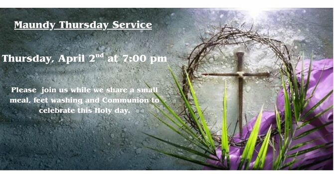 Maundy Thursday Service