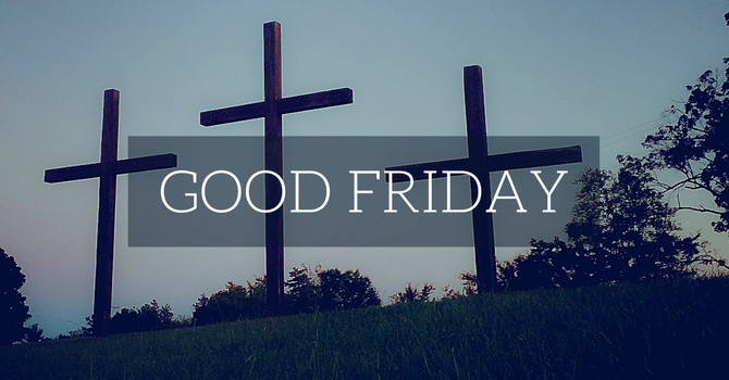Good Friday service