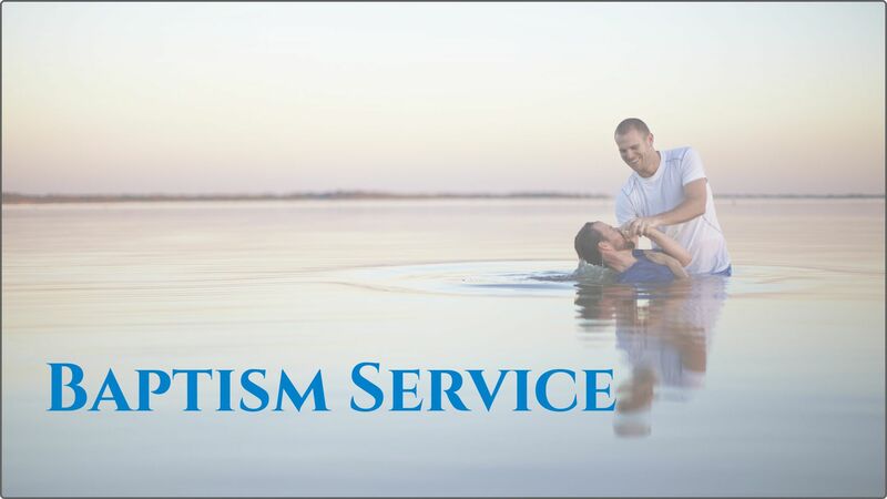 Baptism Service