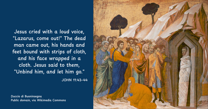 What tombs can the Holy One break you out of? 