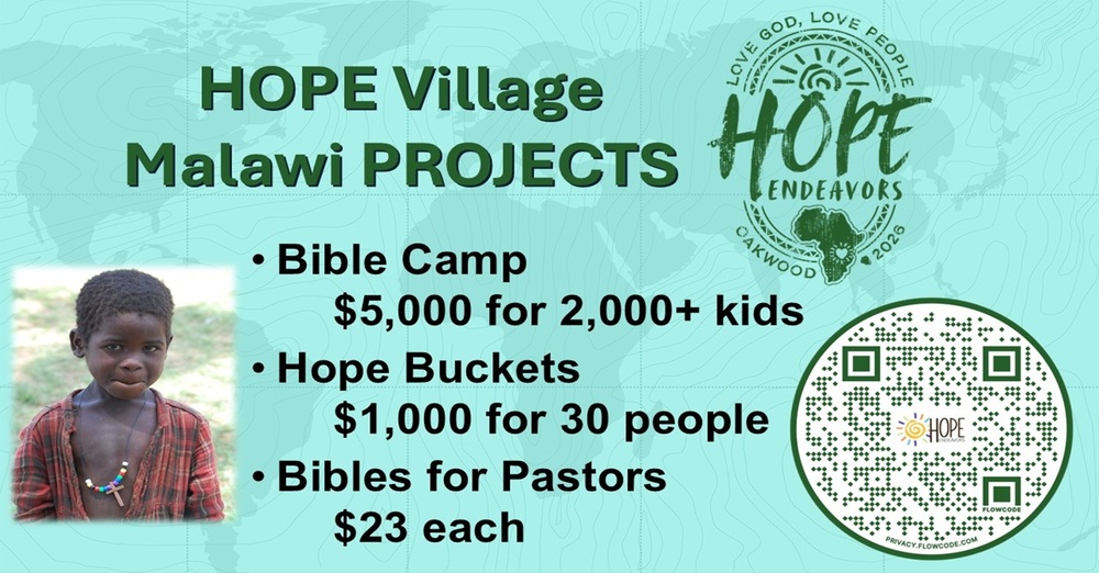 Hope Village Projects