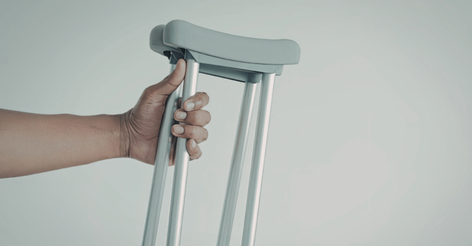 Answering Skeptics #3 - Christianity is a crutch (blog) image