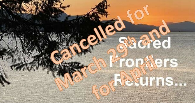Sacred Frontiers is Cancelled