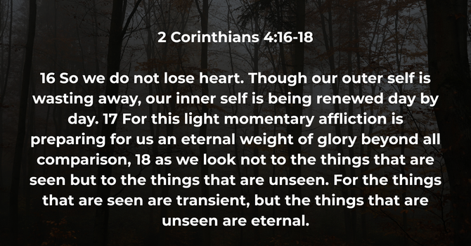 2 Corinthians 4:16-18 image