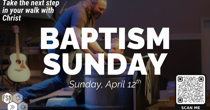 Baptism Sunday