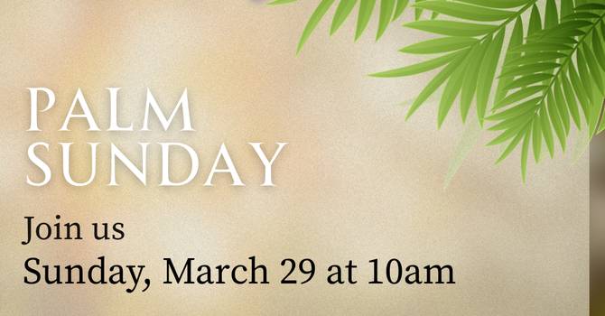 Palm Sunday
