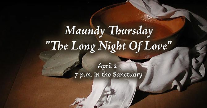 Maundy Thursday
