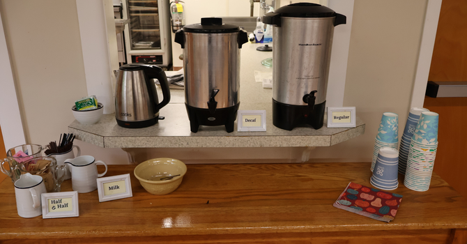 Interested in Serving for Coffee Hour?