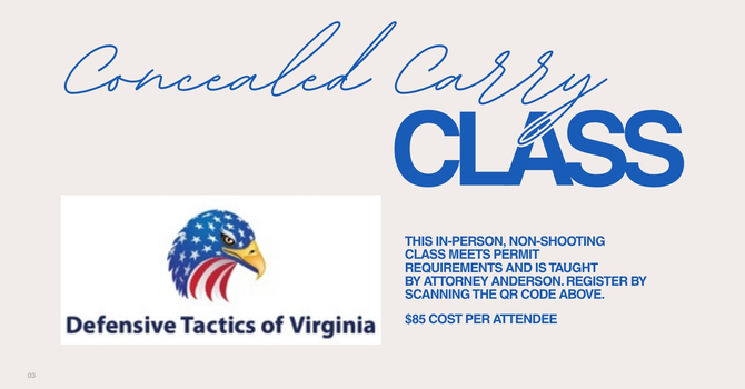 Concealed Carry Class