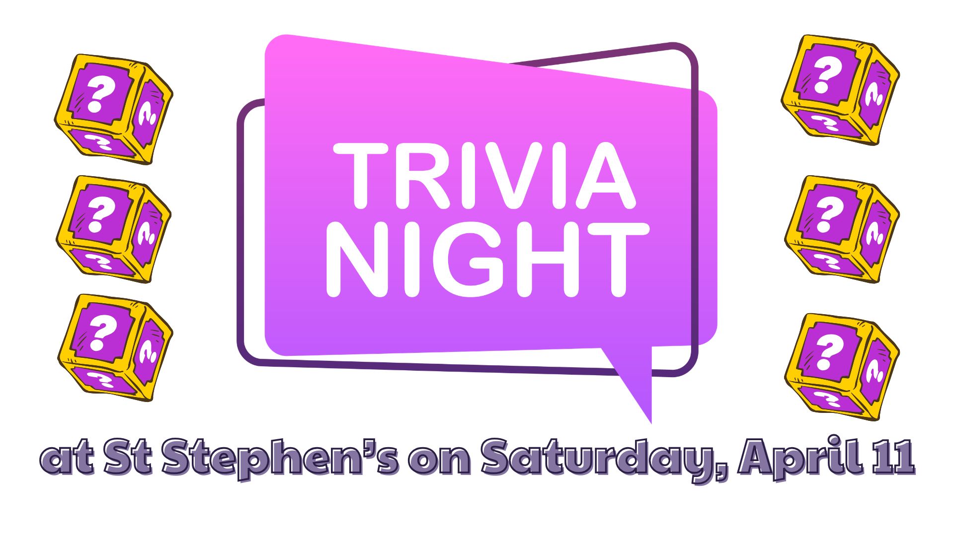 St Stephen's Trivia Night