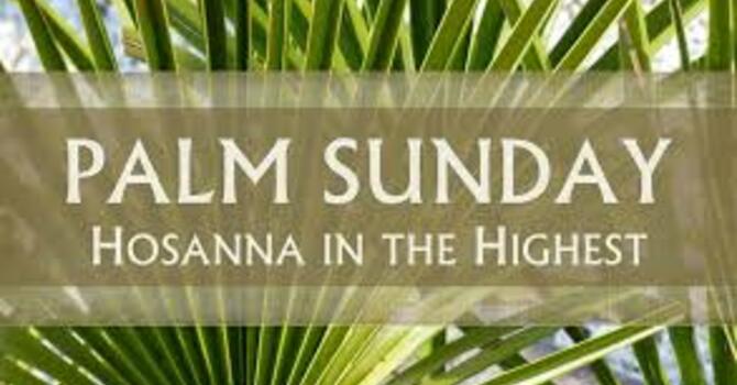 March 29, 2026 Church Bulletin image