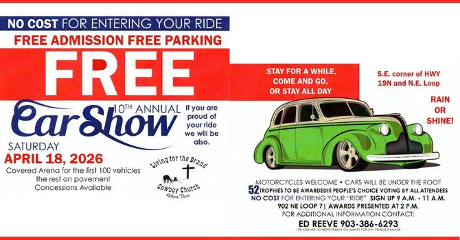 10th Annual Car Show