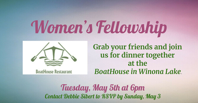 Women's Ministry Boathouse Dinner