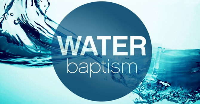 Water Baptism after Service
