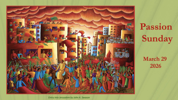 Passion/Palm Sunday Worship 