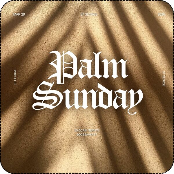 Palm Sunday
