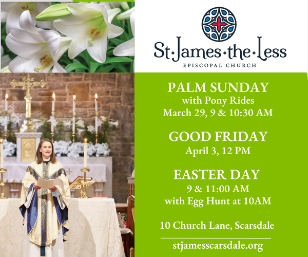 Holy Week and Easter at St. James