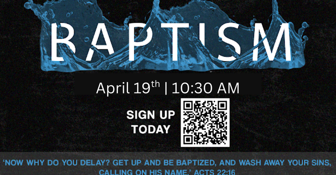 Baptism Sunday