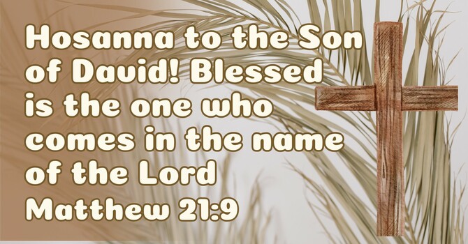 Palm Sunday