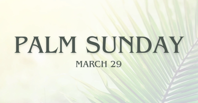 Palm Sunday