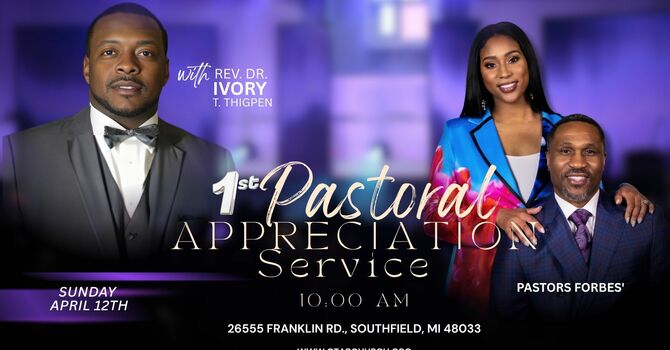 1st Annual Pastoral Appreciation Service