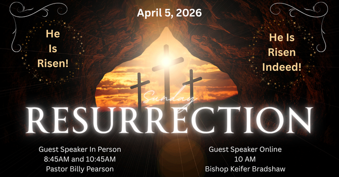 Resurrection Sunday: April 5, 2026 image