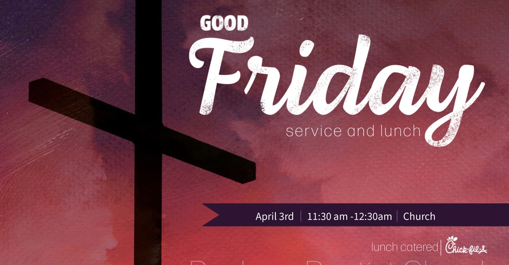Good Friday Luncheon 