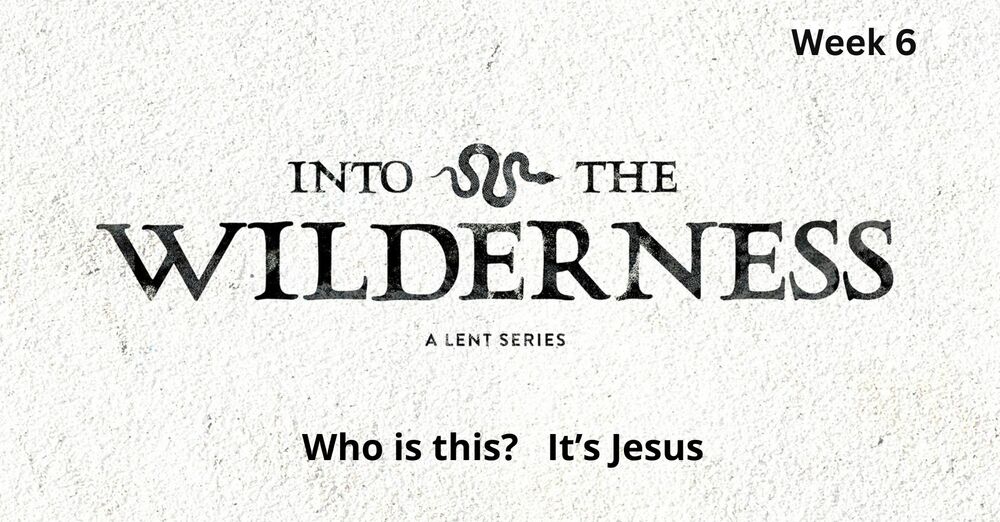 Who Is This?  It's Jesus