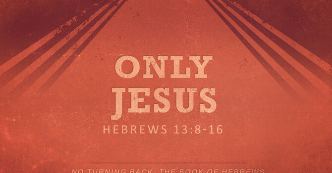 Only Jesus